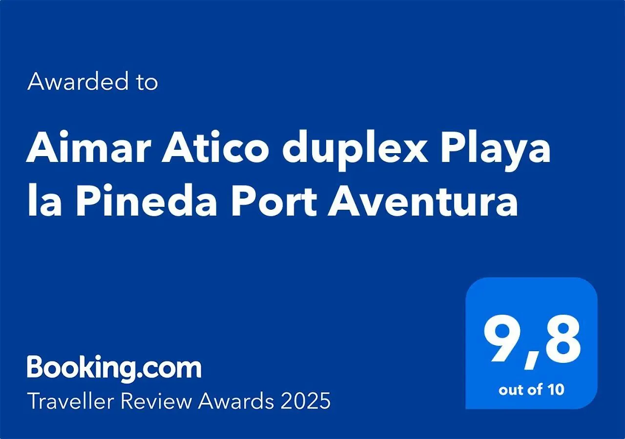 Apartamento Aimar Atico Duplex Playa La Pineda Port Aventura